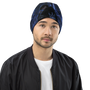 Le NaMo Midnight Tower Guardian All-Over Print Beanie