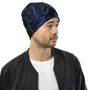 Le NaMo Midnight Tower Guardian All-Over Print Beanie