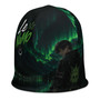 Le NaMo Emerald Aurora Guardian All-Over Print Beanie