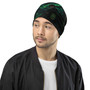 Le NaMo Emerald Aurora Guardian All-Over Print Beanie