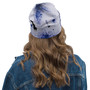Le NaMo Blue Butterfly Serenity All-Over Print Beanie