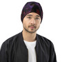 Le NaMo Violet Thunder Rebellion All-Over Print Beanie
