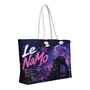 Le NaMo Future Glow Skyline Oversized Weekender Bag