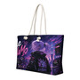 Le NaMo Future Glow Skyline Oversized Weekender Bag