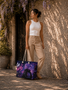 Le NaMo Future Glow Skyline Oversized Weekender Bag