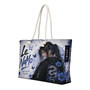 Le NaMo Blue Butterfly Courage Oversized Weekender Bag