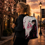 Le NaMo Pink Dragon Empress Minimalist Backpack