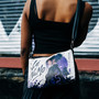 Le NaMo Violet Midnight Dynasty Crossbody Bag
