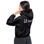 Le NaMo Violet Empire Rising Women’s Cropped Windbreaker