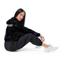 Le NaMo Violet Empire Rising Women’s Cropped Windbreaker