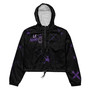 Le NaMo Violet Empire Rising Women’s Cropped Windbreaker