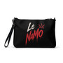 Le NaMo Crimson Rain Renegade Logo Crossbody Bag