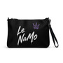 Le NaMo Violet Midnight Dynasty Logo Crossbody Bag
