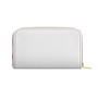 Le NaMo Crimson Lantern Dynasty Logo White Leather Wallet