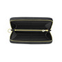 Le NaMo Crimson Lantern Dynasty Logo White Leather Wallet