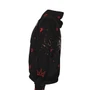 Crimson Rain Renegade All-Over Print Unisex Zipper Hoodie With Black Lining