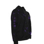 Violet Empire Rising - All-Over Print Unisex Zipper Hoodie With Black Lining
