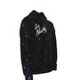 Violet Midnight Dynasty All-Over Print Unisex Zipper Hoodie With Black Lining