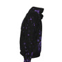Violet Midnight Dynasty All-Over Print Unisex Zipper Hoodie With Black Lining