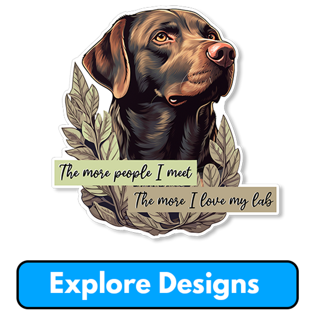Chocolate Lab T-Shirts