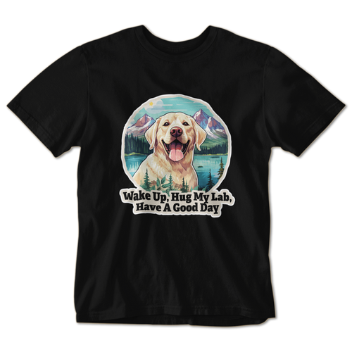 Yellow - Wake Up Hug My Lab