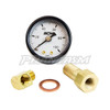 B&M / FUEL PRESSURE GAUGE KIT / 0-100 PSI (46054) *** UNIVERSAL APPLICATIONS ***