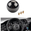 ALPHA SPEED, UNIVERSAL SHIFT KNOB, BALL STYLE, BLACK CHROME COLOR (M8, M10, M12)