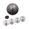 DC SPORTS / WEIGHTED SHIFT KNOB / GUN METAL COLOR (SKB1000) *** UNIVERSAL APPLICATIONS (M8, M10, M12)