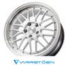 VARRSTOEN WHEELS - ES1 - HYPER SILVER (18 X 9.5) +12 ET (5 X 114.3 MM) 73.1 CB