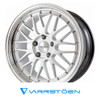 VARRSTOEN WHEELS - ES1 - HYPER SILVER (18 X 9.5) +30 ET (5 X 114.3 MM) 73.1 CB