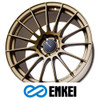 ENKEI WHEELS - RS05RR - TITANIUM GOLD COLOR (18 X 9.5) +22 ET (5 X 114.3 MM) 75 CB / 484-895-6522GG