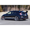 HKS / HI-POWER SPEC L2 / CAT-BACK EXHAUST SYSTEM / DUAL CARBON FIBER TIPS (31019-AH106) *** HONDA CIVIC TYPE-R (2017-2021) FK8 / 2.0L TURBO