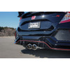 HKS / HI-POWER SPEC L2 / CAT-BACK EXHAUST SYSTEM / DUAL CARBON FIBER TIPS (31019-AH106) *** HONDA CIVIC TYPE-R (2017-2021) FK8 / 2.0L TURBO