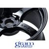 GRAM LIGHTS WHEELS - 57CR - GLOSS BLACK (18 X 9.5) +22 ET (5 X 114.3 MM) 73 CB / WGCRX22EGX
