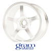 GRAM LIGHTS WHEELS - 57CR - CERAMIC WHITE PEARL (18 X 9.5) +38 ET (5 X 114.3 MM) 73 CB / WGCRX38ECPP