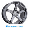 VARRSTOEN WHEELS - ES9 - HYPER BLACK (18 X 9.5) +35 ET (5 X 114.3 MM) 73.1 CB