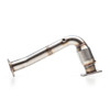COBB / TURBO DOWN-PIPE WITH HIGH FLOW CATS / RESONATED J-PIPE (541220) *** SUBARU WRX (2015-2021) MANUAL TRANS