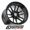 COSMIC RACING WHEELS - XT206R - BLACK (17 X 8.0) +30 ET (5 X 100 MM) 73.1 CB