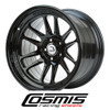 COSMIC RACING WHEELS - XT206R - BLACK (17 X 8.0) +30 ET (5 X 100 MM) 73.1 CB