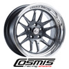 COSMIC RACING WHEELS - XT206R - GUN METAL MACHINED LIP (15 X 8.0) +30 ET (4 X 100 MM) 67.1 CB