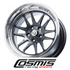 COSMIC RACING WHEELS - XT206R - GUN METAL MACHINED LIP (17 X 8.0) +30 ET (5 X 114.3 MM) 73.1 CB
