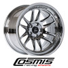 COSMIC RACING WHEELS - XT206R - BLACK CHROME (18 X 9.0) +33 ET (5 X 100 MM) 73.1 CB