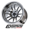COSMIC RACING WHEELS - XT206R - BLACK CHROME (18 X 9.0) +33 ET (5 X 100 MM) 73.1 CB