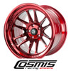 COSMIC RACING WHEELS - XT206R - HYPER RED (18 X 9.0) +33 ET (5 X 114.3 MM) 73.1 CB
