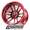 COSMIC RACING WHEELS - XT206R - HYPER RED (18 X 9.5) +10 ET (5 X 114.3 MM) 73.1 CB