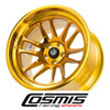 COSMIC RACING WHEELS - XT206R - HYPER GOLD (17 X 9.0) +5 ET (5 X 114.3 MM) 73.1 CB