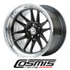 COSMIC RACING WHEELS - XT206R - BLACK MACHINED LIP (18 X 9.0) +33 ET (5 X 100 MM) 73.1 CB