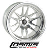 COSMIC RACING WHEELS - XT206R - MACHINED SILVER (18 X 9.5) +10 ET (5 X 114.3 MM) 73.1 CB