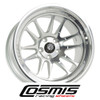 COSMIC RACING WHEELS - XT206R - MACHINED SILVER (18 X 9.5) +10 ET (5 X 114.3 MM) 73.1 CB