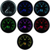 STACK (ST3502) OIL PRESSURE GAUGE, 7 COLOR LED, PRO-CONTROL STEPPER MOTOR